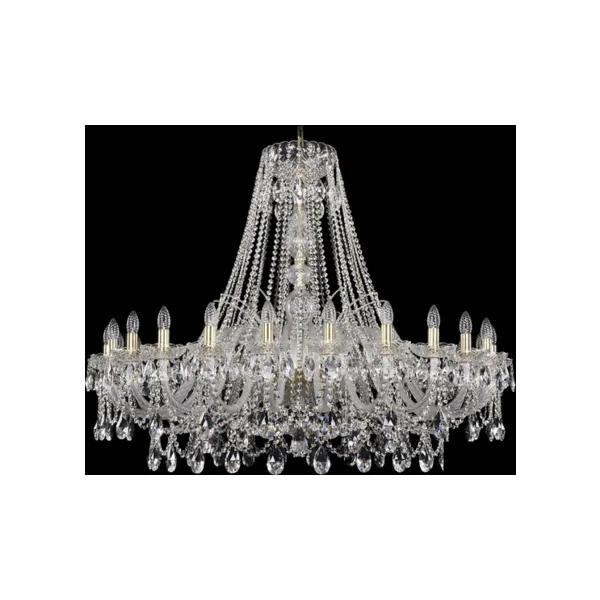 Подвесная люстра Bohemia Ivele Crystal 1411 1411/24/460/G