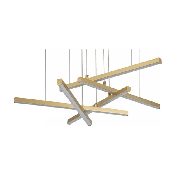 Подвесная люстра Indigo Paralleli 14017/5P Gold