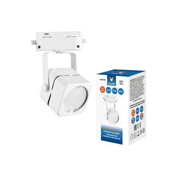 Трековый светильник Uniel UBL-Q320 GU10 WHITE 07423