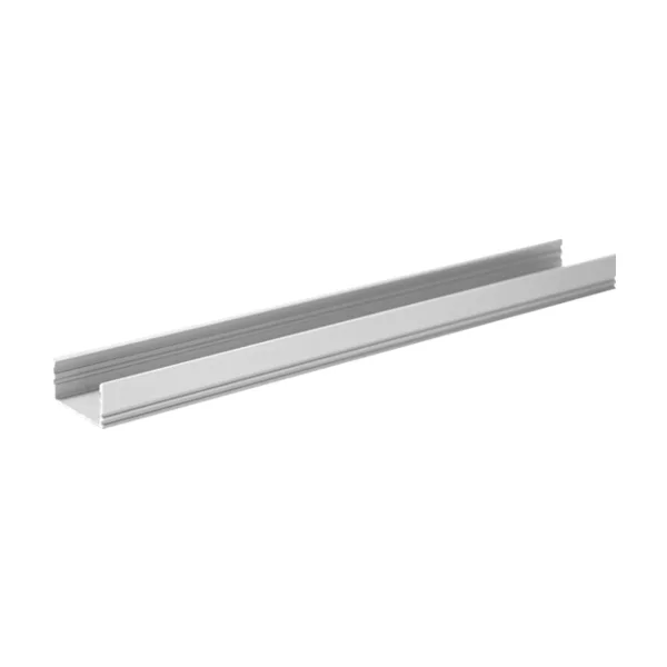 Профиль алюминиевый накладной ELF для LED, 2000х12х28мм