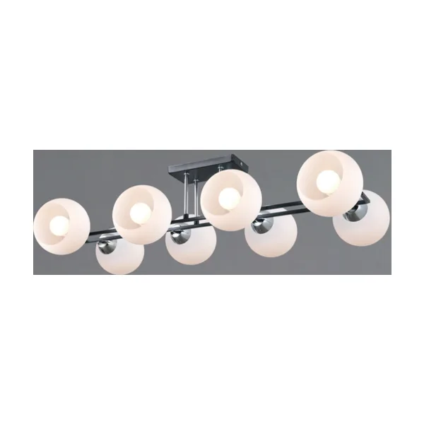 Потолочная люстра ILLUMICO IL0791-8CSQ-25 BK CR TRENTO