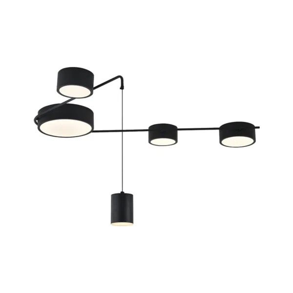 Светильник подвесной Indigo Modulo V000161L 14028/5С Black