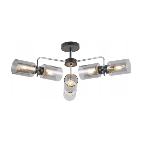 Потолочная люстра ILLUMICO IL8249-6COU-79 BK CR