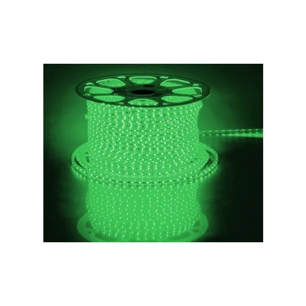 Светодиодная лента Feron LS704 2835, 60 шт/м, 4 Вт/м, 220 В, IP68, зелёный, 13 мм, 100 м 26241