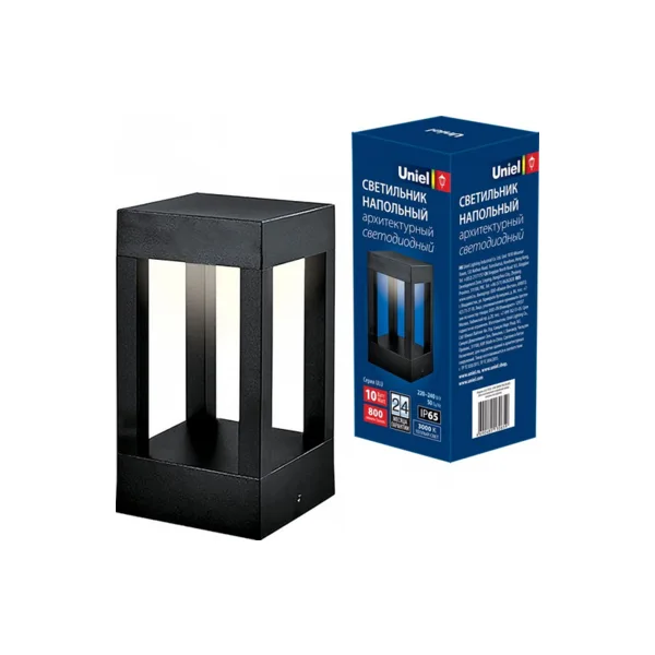 Уличный светодиодный светильник () Uniel ULU-T03A-10W/3000K IP65 Black