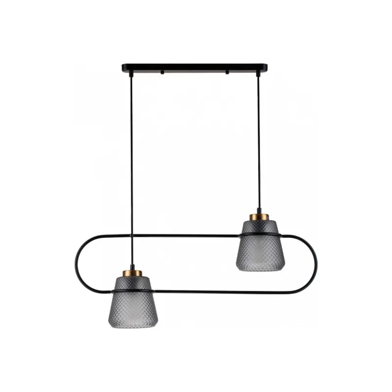 Подвесной светильник Indigo Astratto 11016/2P Black