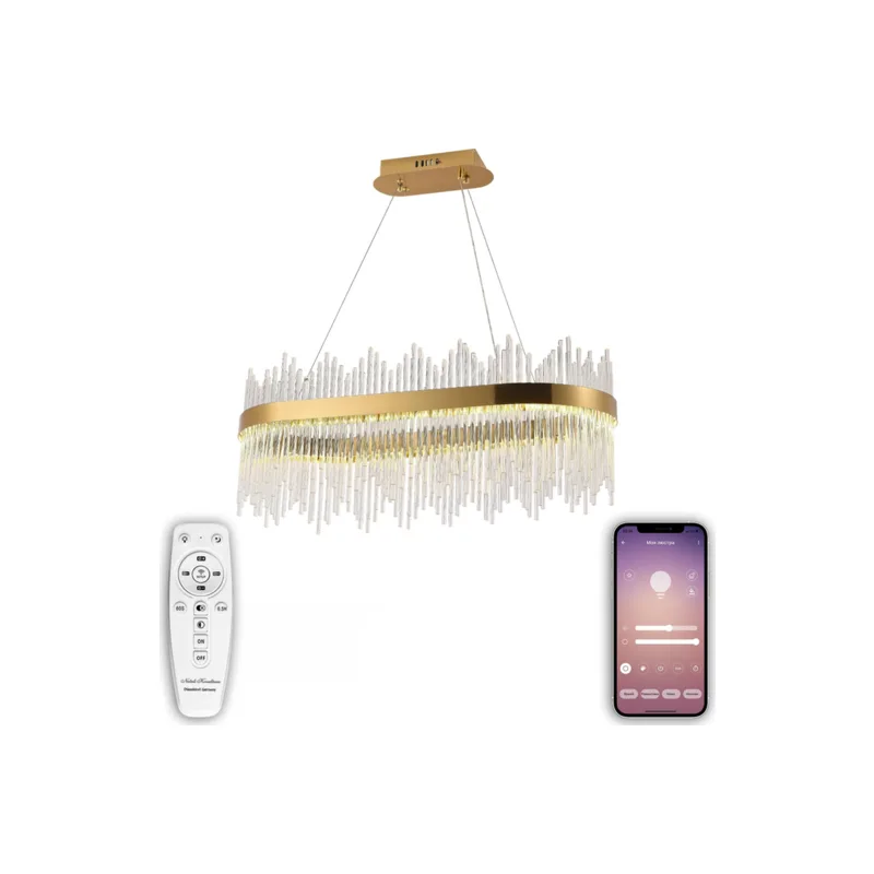 Подвесная люстра Natali Kovaltseva Smart Нимбы LED LAMPS 81264