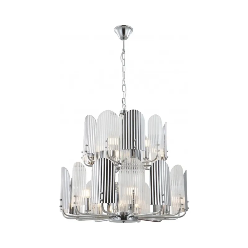 Подвесная люстра iLamp Dolce 15571-12 CR+MULT
