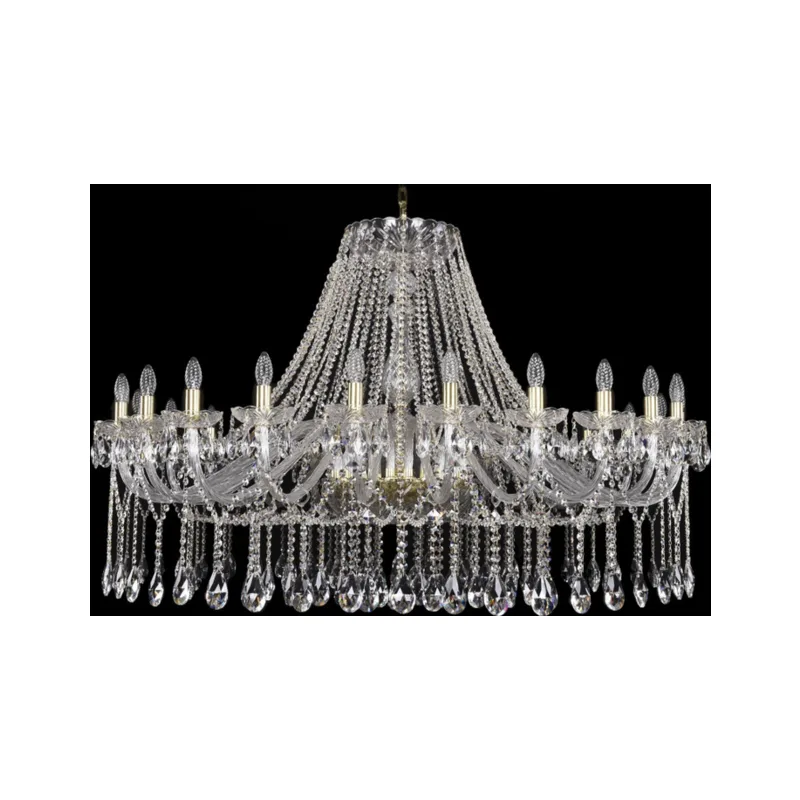 Подвесная хрустальная люстра Bohemia Ivele 1413 1413/24/530 G