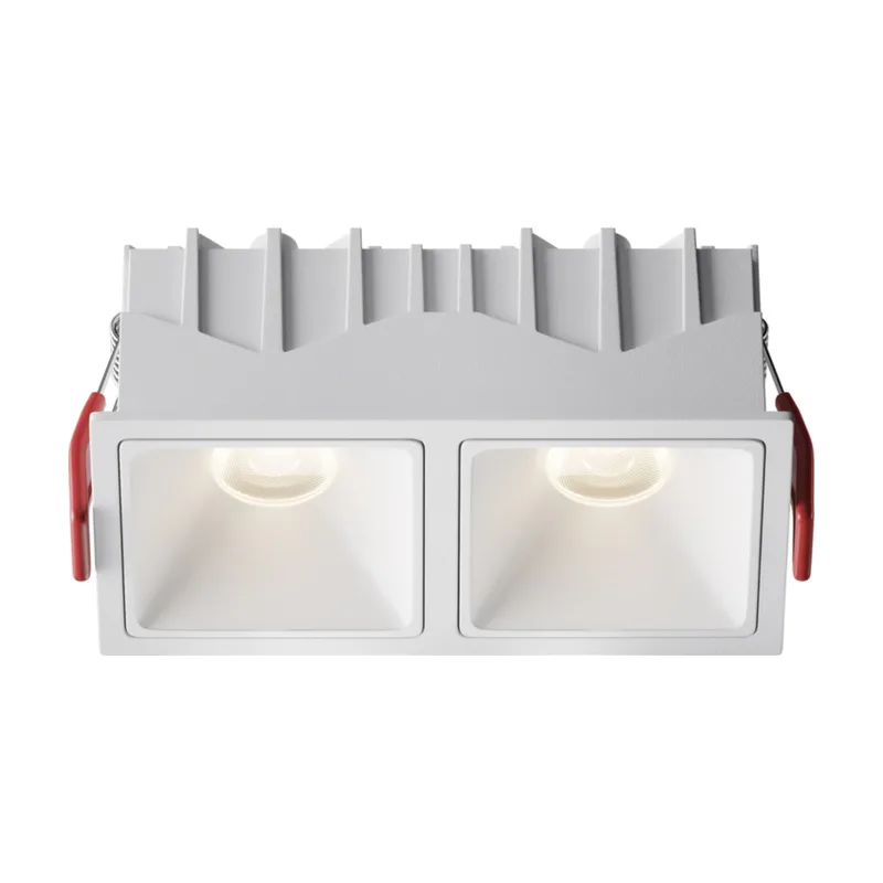 Встраиваемый светильник Maytoni Alfa LED DL043-02-10W4K-SQ-W-1