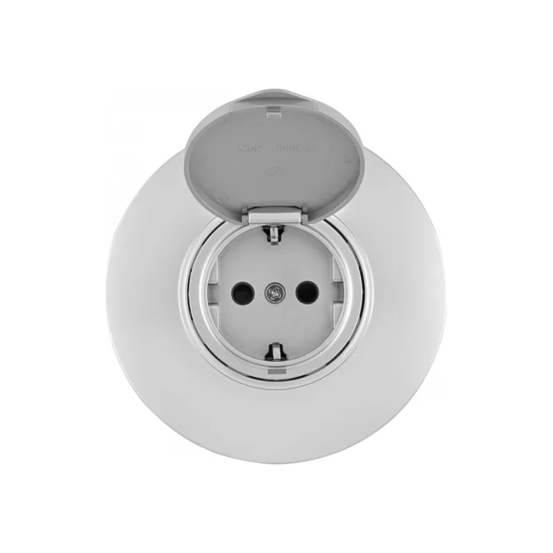 Розетка Arte Milano Set08-1 SET08-1-41-1 silver