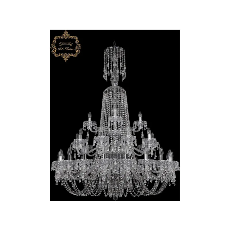 Подвесная хрустальная люстра Art Classic 11.24 11.24.20+10+5.400.3d.XL-95.Cr.V0300