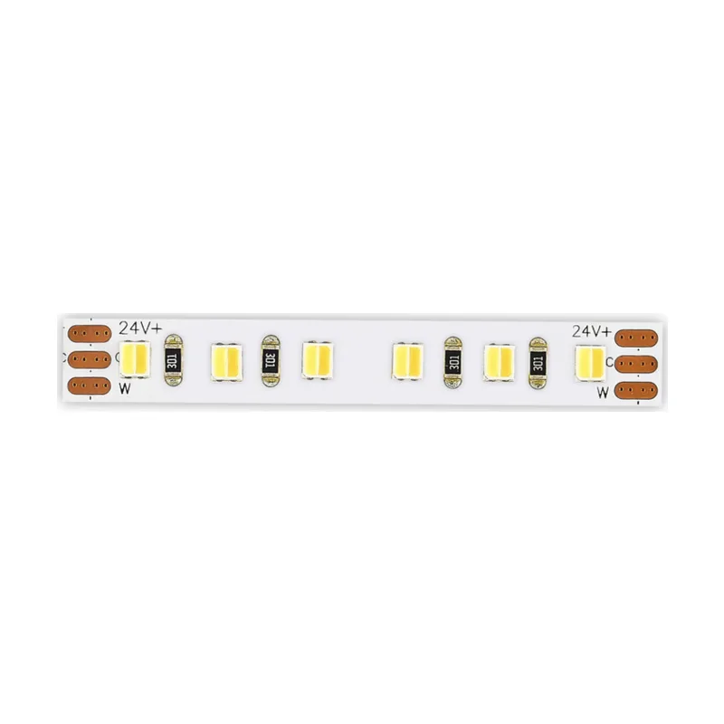Светодиодная лента ST Luce ST1003, 24 В, IP20, мультибелый CCT, 8 мм, 1 м ST1003.014.20CCT