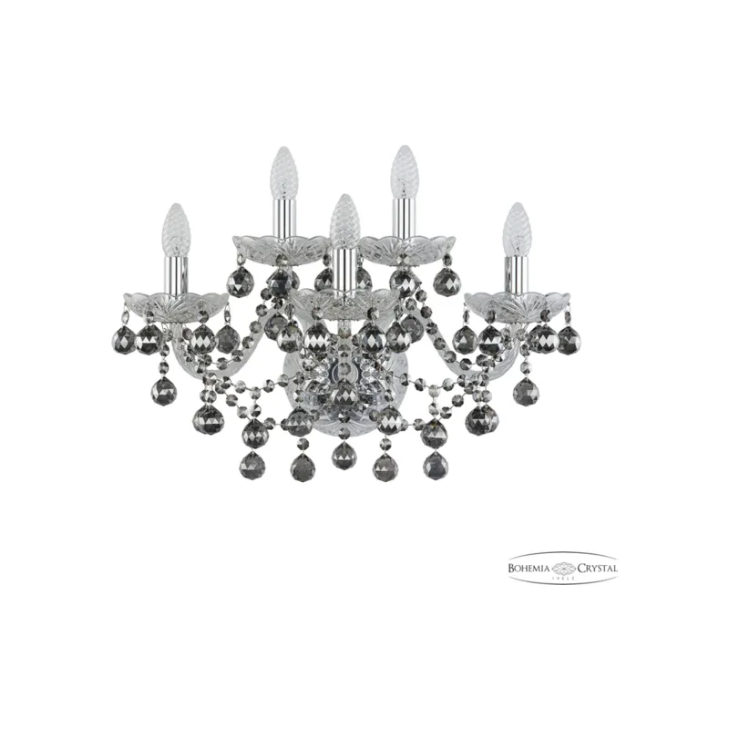 Настенное бра Bohemia Ivele 1409 1409B/3+2/195/XL Ni R731