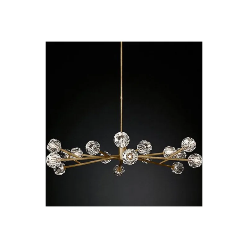 Люстра на штанге Imperiumloft RH Boule De Cristal 40,1218
