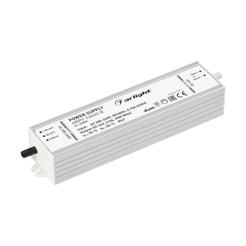 Блок питания для светодиодной ленты Arlight ARPV 020005