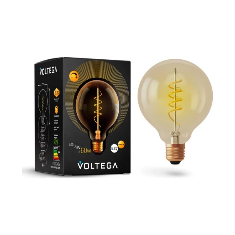 Светодиодная лампочка Loft LED Voltega 7076