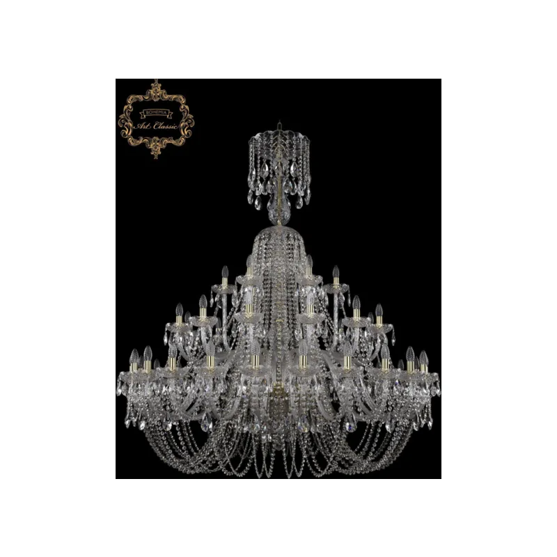 Подвесная хрустальная люстра Art Classic 11.11 11.11.24+12+6.530.XL-160.Gd.Sp