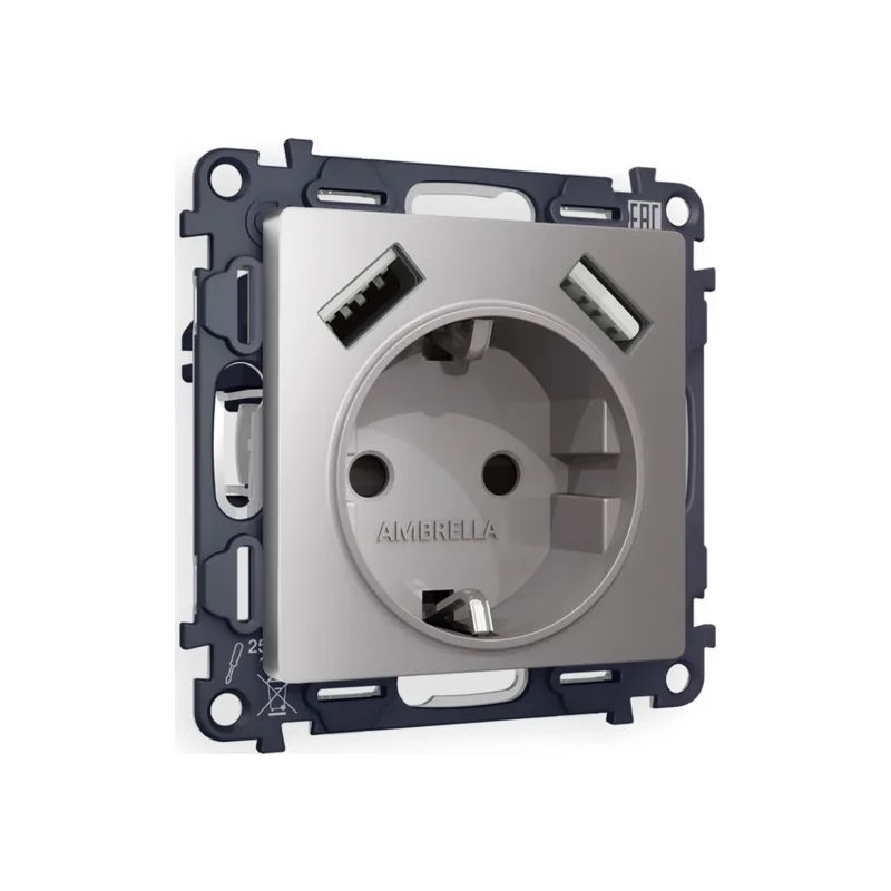 Розетка Ambrella Volt ALFA MA509010