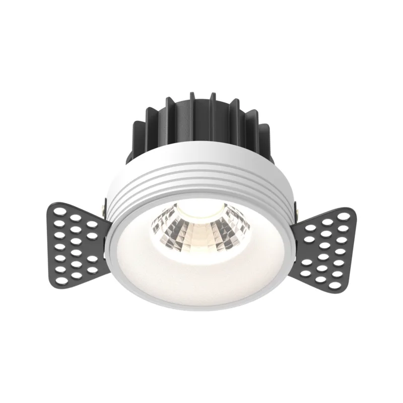 Точечный светильник Maytoni Round DL058-12W4K-TRS-W