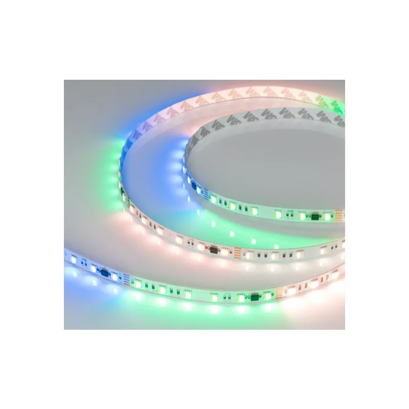 Светодиодная лента Arlight PS 5060, 60 шт/м, 13 Вт/м, 24 В, IP67, RGB, 12 мм, 5 м 039182