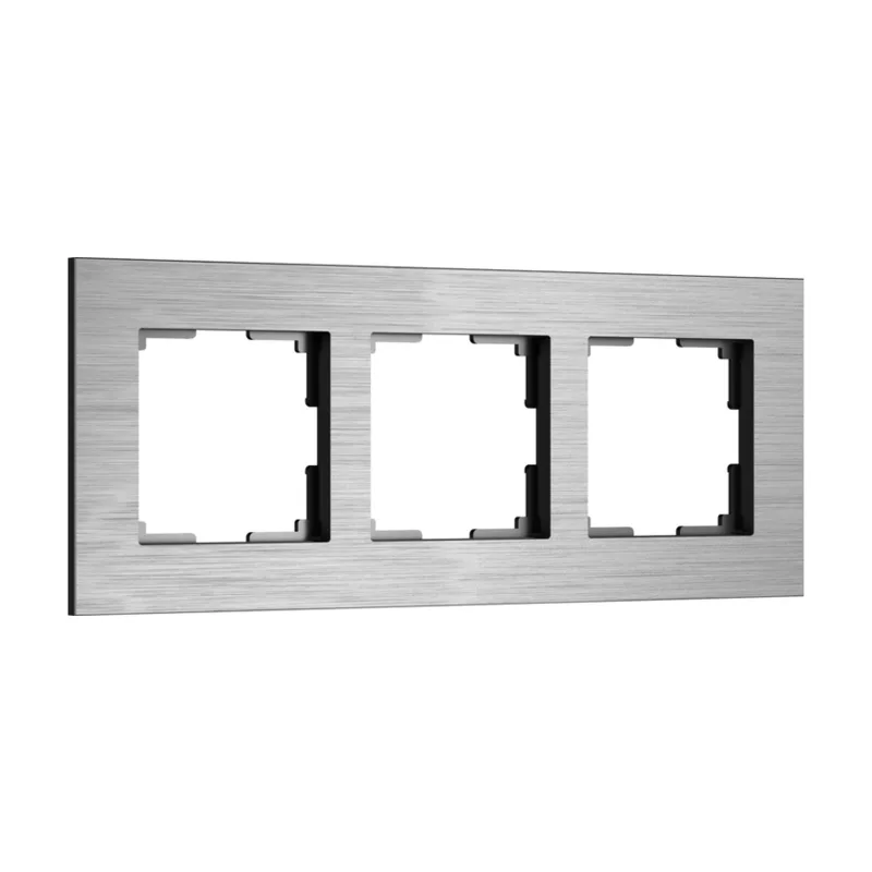 Рамка Werkel W0033506/ Рамка на 3 поста AluMax (алюминий)