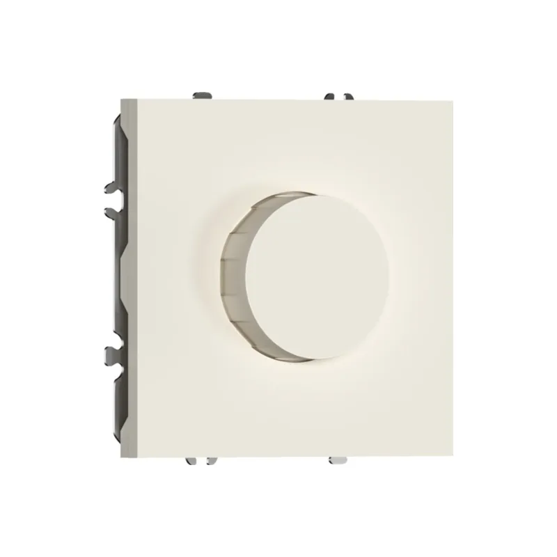 Светорегулятор Triac поворотный Donel S08 DB200LED-DS65031, LED, 200 Вт, матовый кремовый