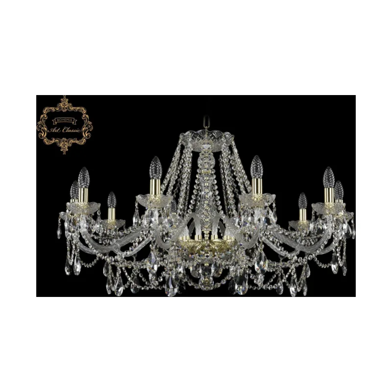 Подвесная хрустальная люстра Art Classic 11.25 11.25.10.360.Gd.Sp