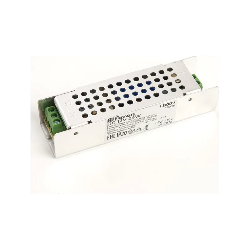 Трансформатор электронный для светодиодной ленты Feron LB009 48006