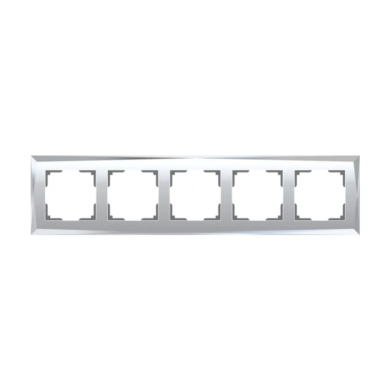 Рамка Werkel W0051220/ Рамка на 5 постов Diamant (зеркальный)