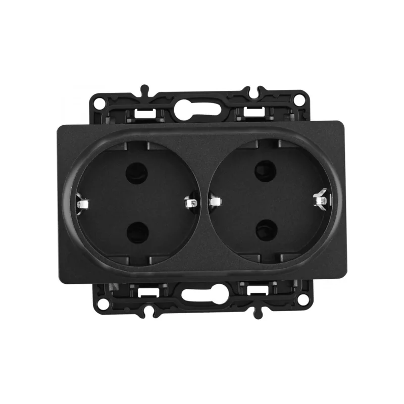 Розетка Arte Milano Am-217 217.40-2.black