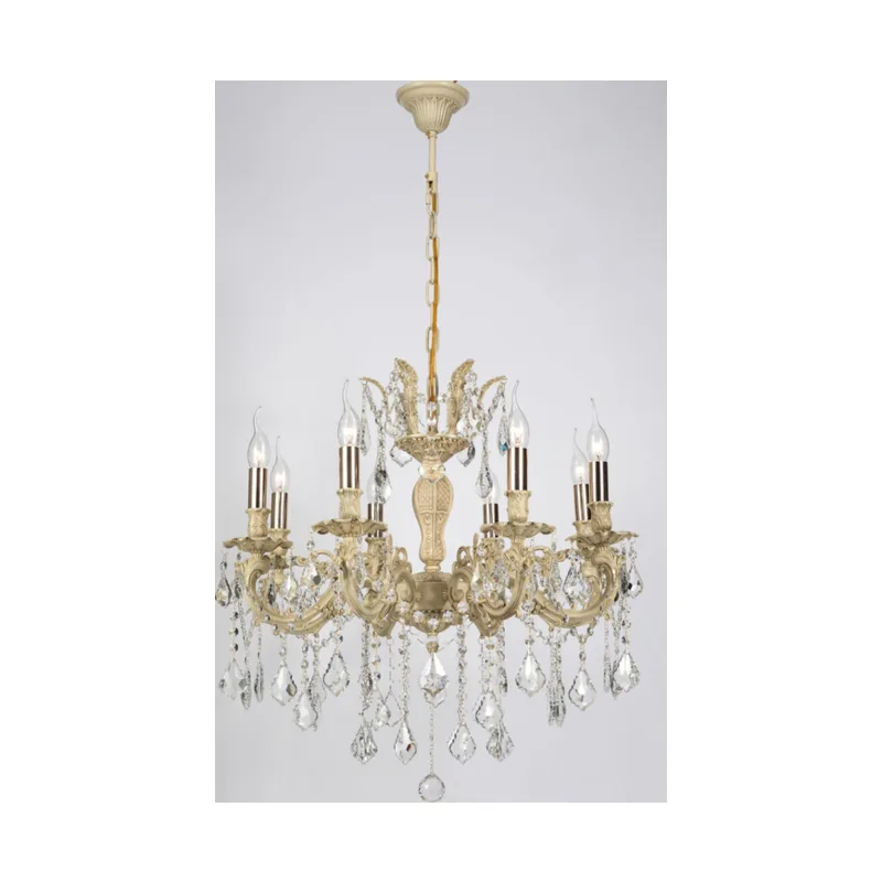 Подвесная хрустальная люстра Lucia Tucci BARLETTA BARLETTA 122.8 cream white