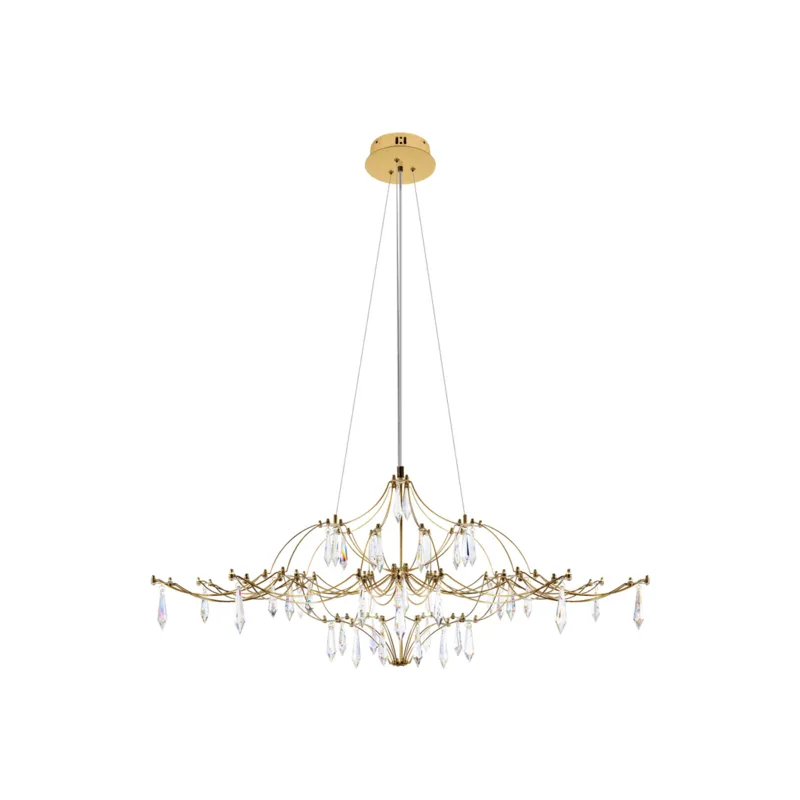 Подвесная люстра Mira 10587/1000 Gold Asfour
