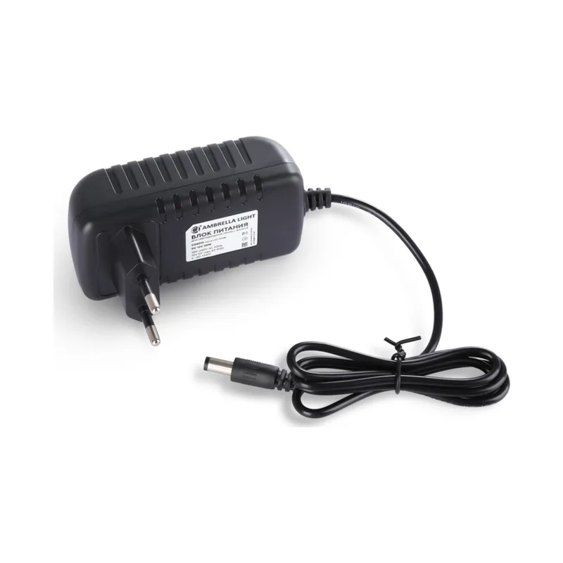 Блок питания для светодиодной ленты с вилкой 12V 36W Ambrella LED Driver 12V GS8515