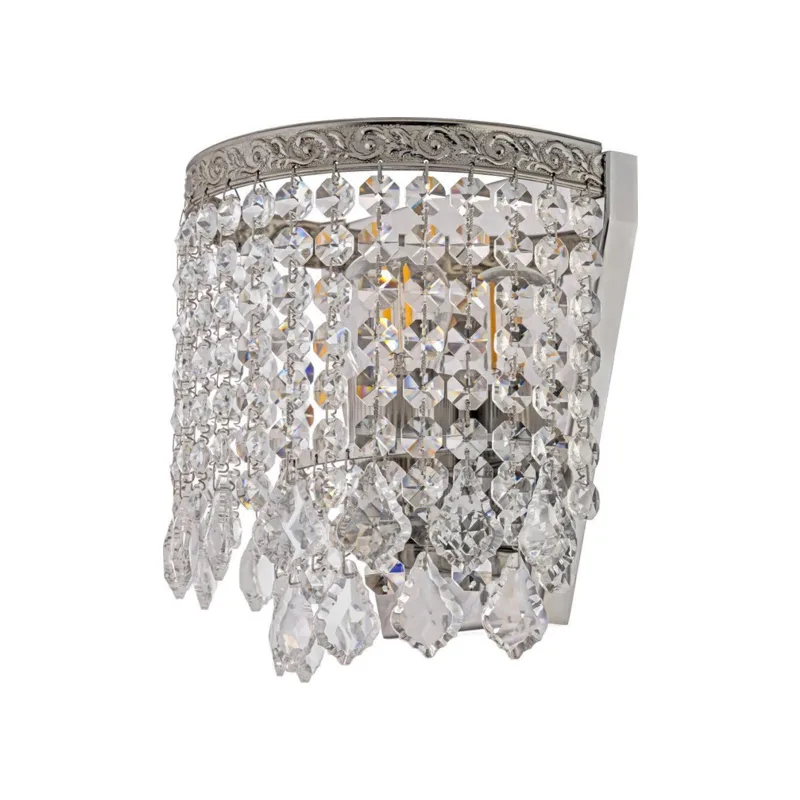 Настенное бра Arti Lampadari Castellana Nickel Castellana E 2.10.602 N