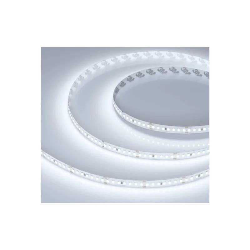 Светодиодная лента Arlight A168 2835, 168 шт/м, 16.9 Вт/м, 24 В, IP20, 6000 K, 10 мм, 5 м 044304