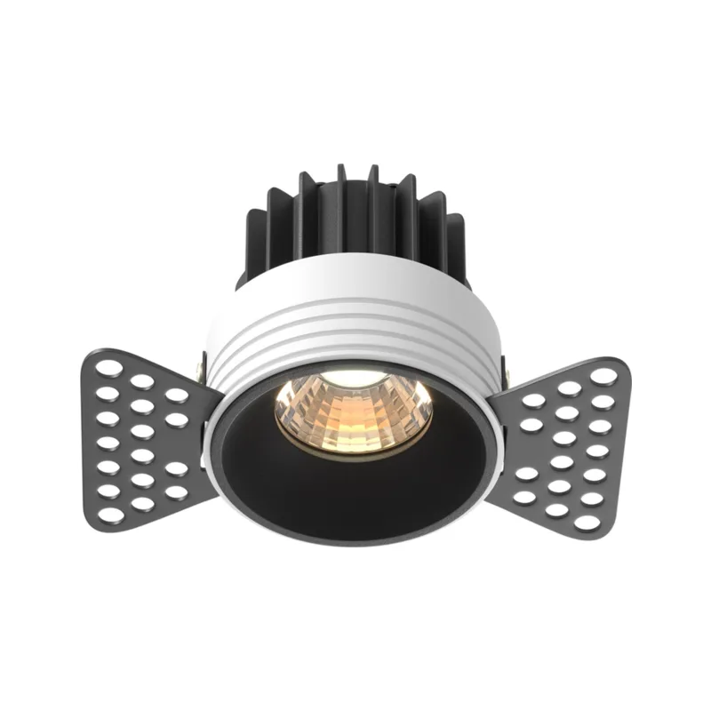 Встраиваемый светильник Maytoni Round DL058-7W3K-TRS-B