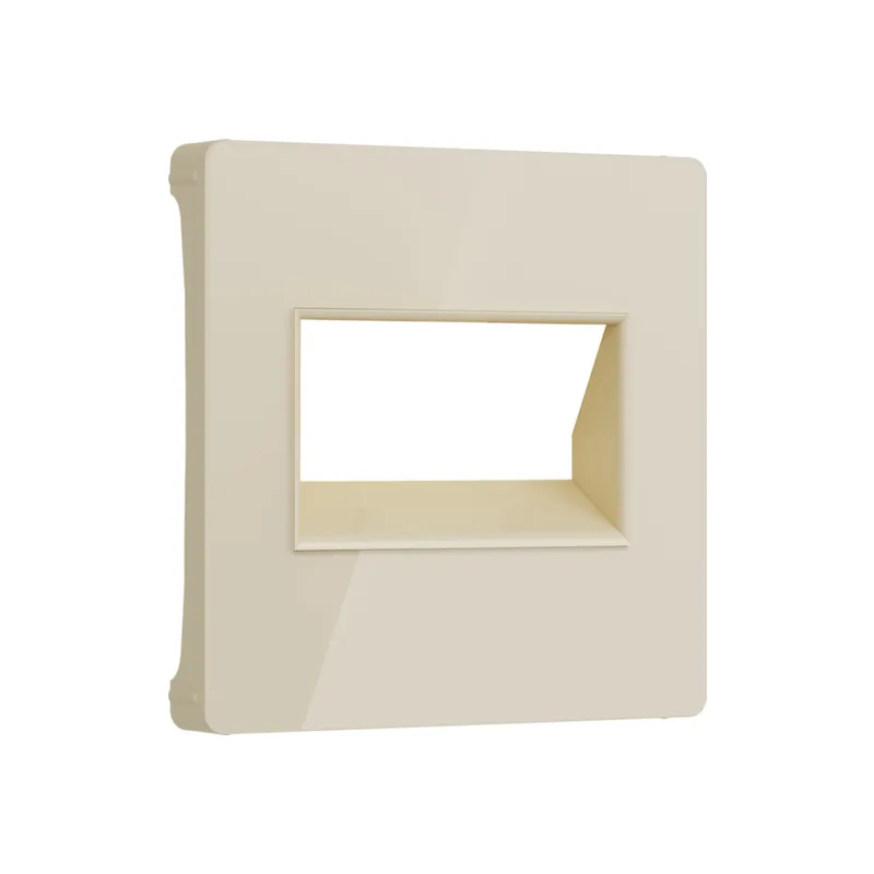 Накладка на механизм Werkel W1191143/ Накладка для двойной розетки Ethernet RJ-45 (айвори акрил)