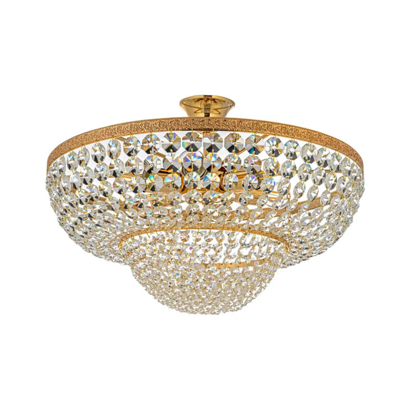 Потолочная хрустальная люстра Arti Lampadari Favola Favola E 1.3.50.502 G