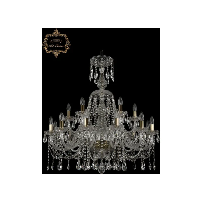 Подвесная хрустальная люстра Art Classic 11.12 11.12.12+6.300.XL-90.Br.Sp