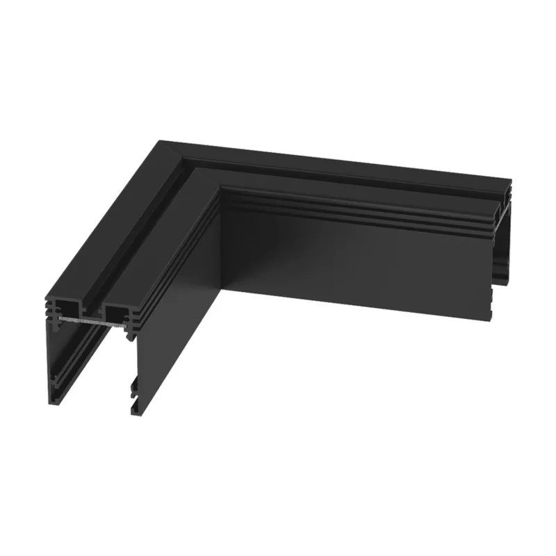 Коннектор угловой потолочный SY Черный Муар, Серебро, SY-601901-CN-BLMR-PCB 016478