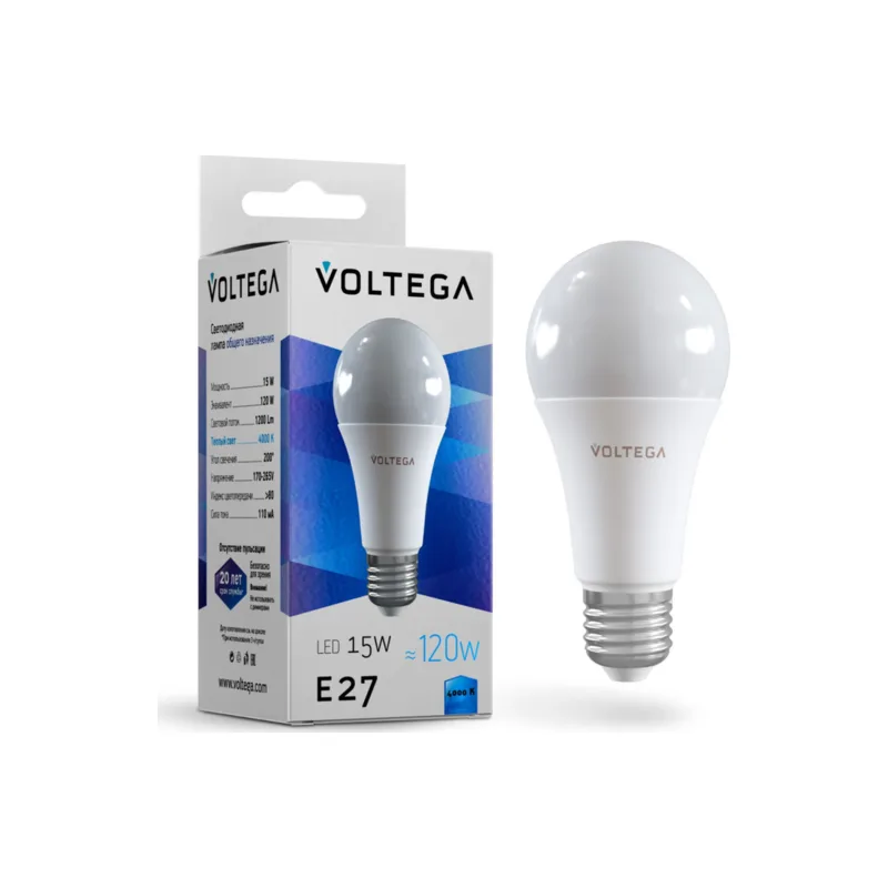 Лампочка светодиодная General purpose bulb 15W 7157
