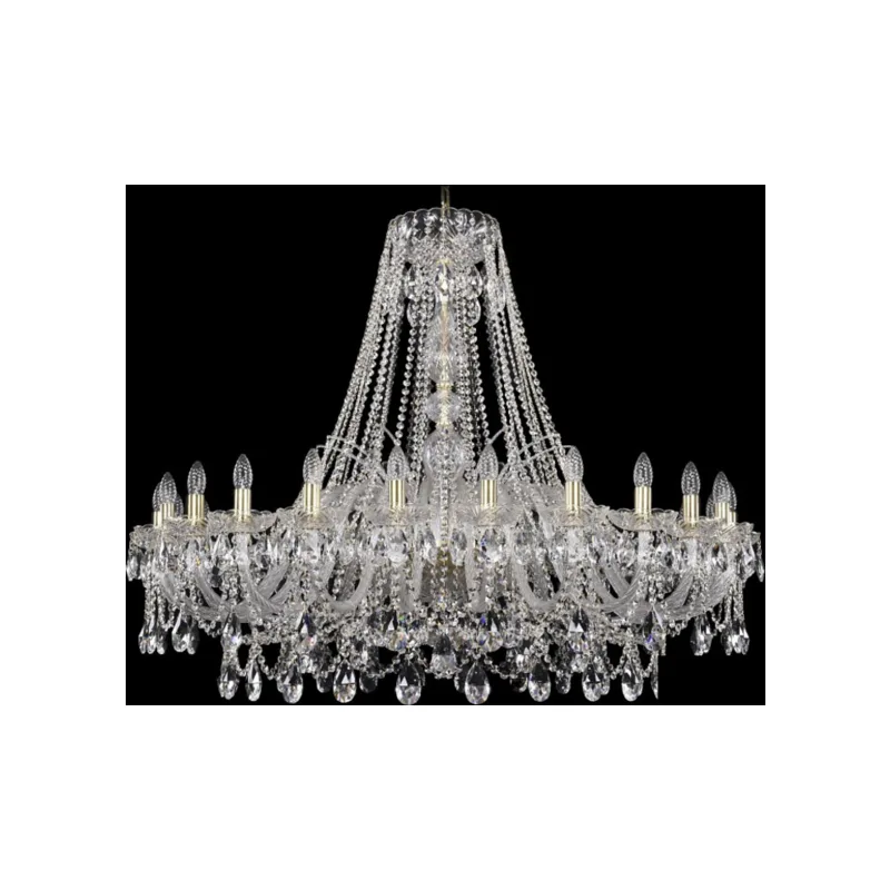 Подвесная люстра Bohemia Ivele Crystal 1411 1411/24/460/G
