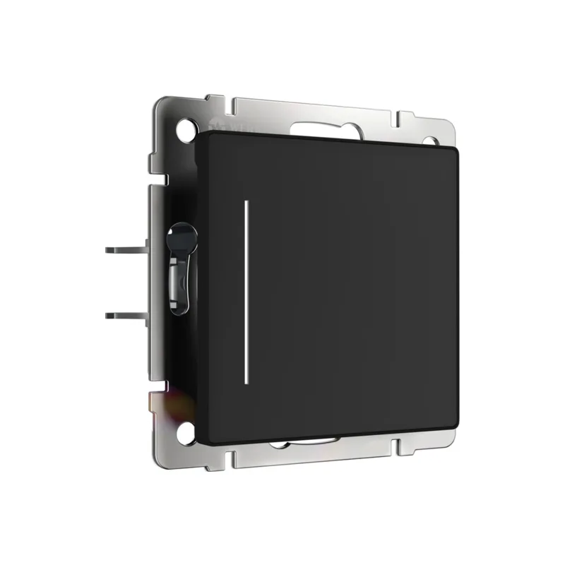 Выключатель Werkel W4513008/ Умный сенсорный выключатель одноклавишный (черный)