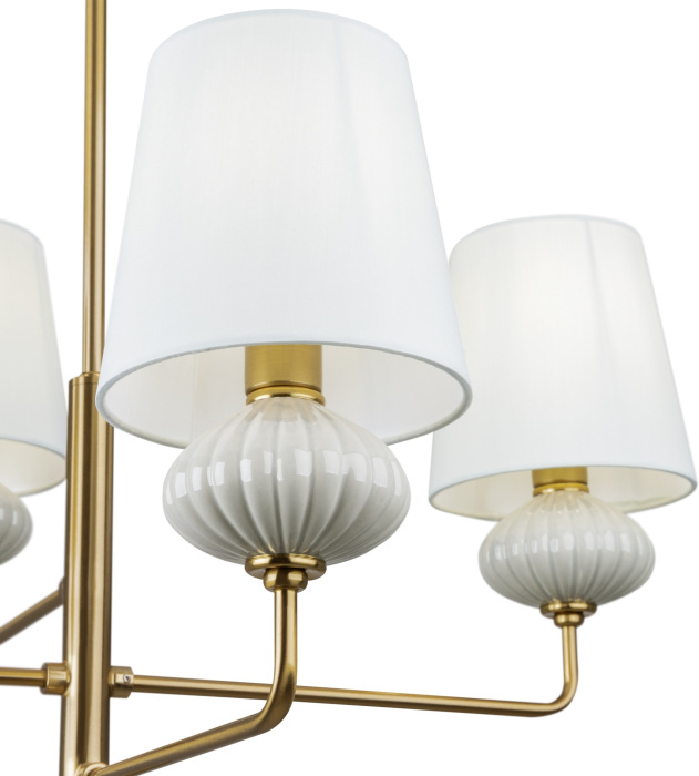 Люстра на штанге Freya Ceramics FR2029PL-04BS — фото 4