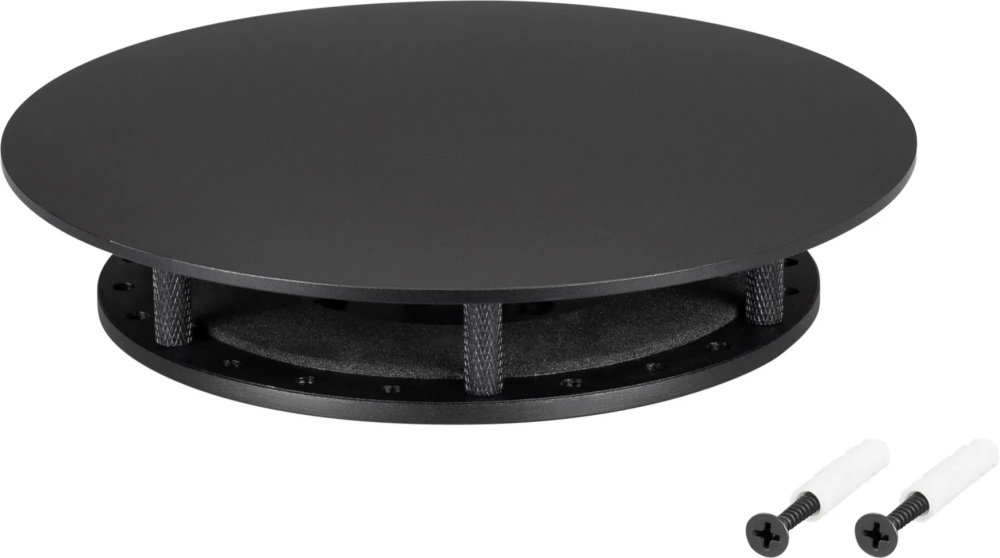 Крепление MOONLIGHT-BASE-ROUND-D25-M Black 046067