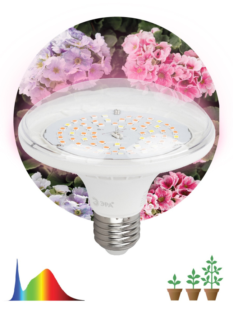 Фитолампа FITO-18W-Ra90-E27