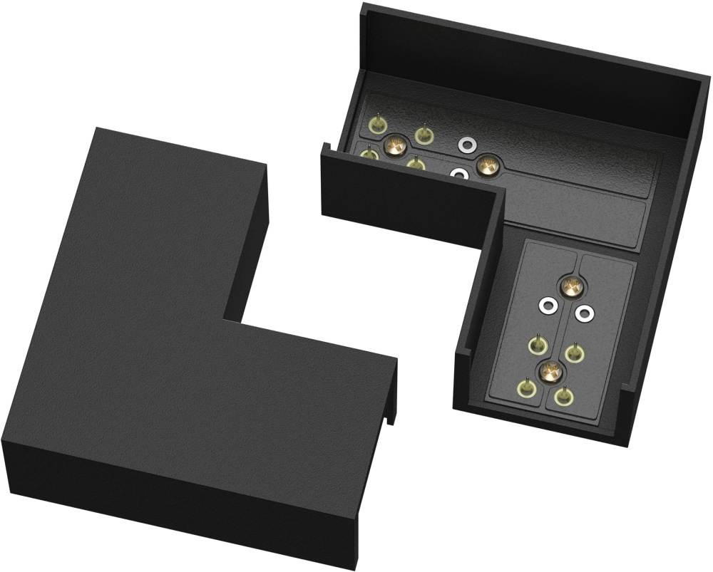 Угловой коннектор питания Accessories for tracks Elasity TRA160CL-11B