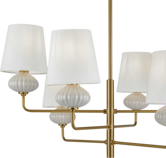 Люстра на штанге Freya Ceramics FR2029PL-06BS — фото 4