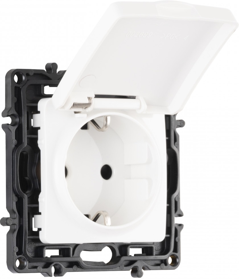 Розетка Arte Milano Am-217 217.41-1.white
